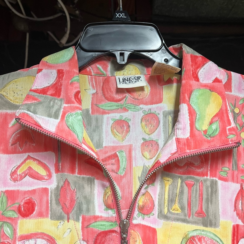 Colorful Fruit Pattern Pullover - image 6